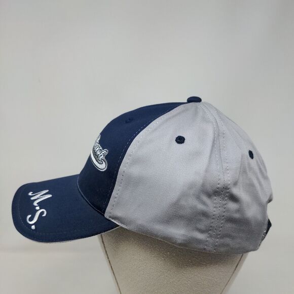 Biloxi Beach MS Strapback Hat Multicolor OSFA Adjustable Embroidered Bio-Domes - Picture 3 of 7